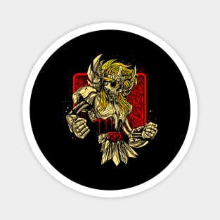 Cygnus Hyoga Skeleton Saint Seiya Dark Art Magnet